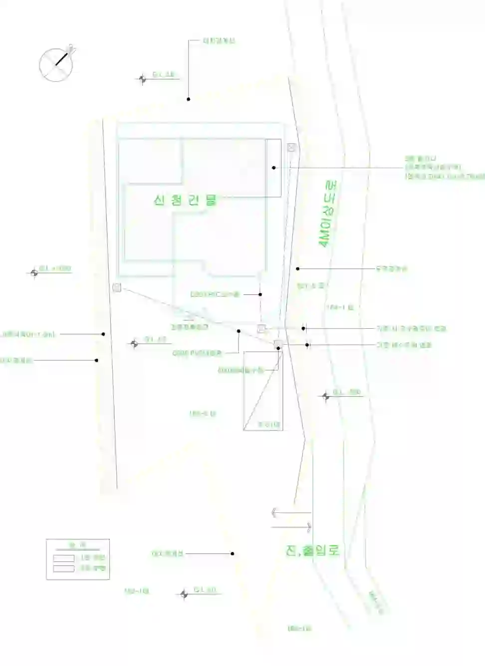 이곡리 163-2 배치도 이미지